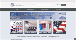 Desktop Screenshot of iconplastics.com
