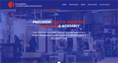 Desktop Screenshot of iconplastics.co.uk